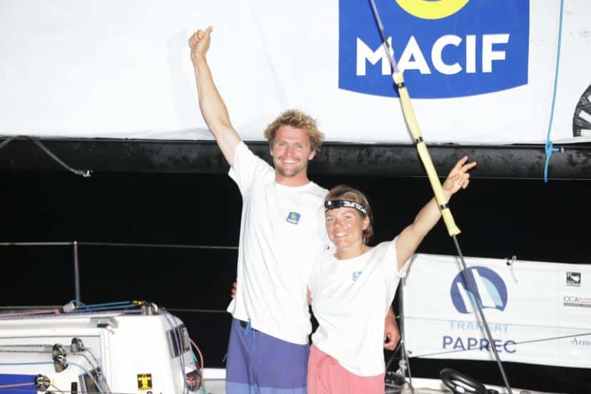 Loïs Berrehar et Charlotte Yven vainqueurs de la Transat Paprec