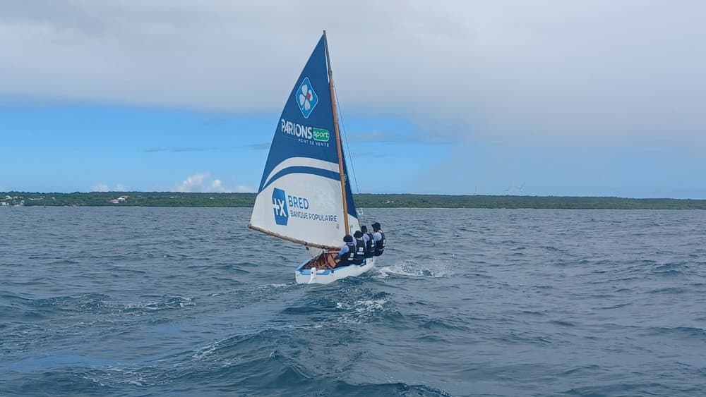 L'équipage BRED/FDJ en plein dans son défi de tour de Guadeloupe