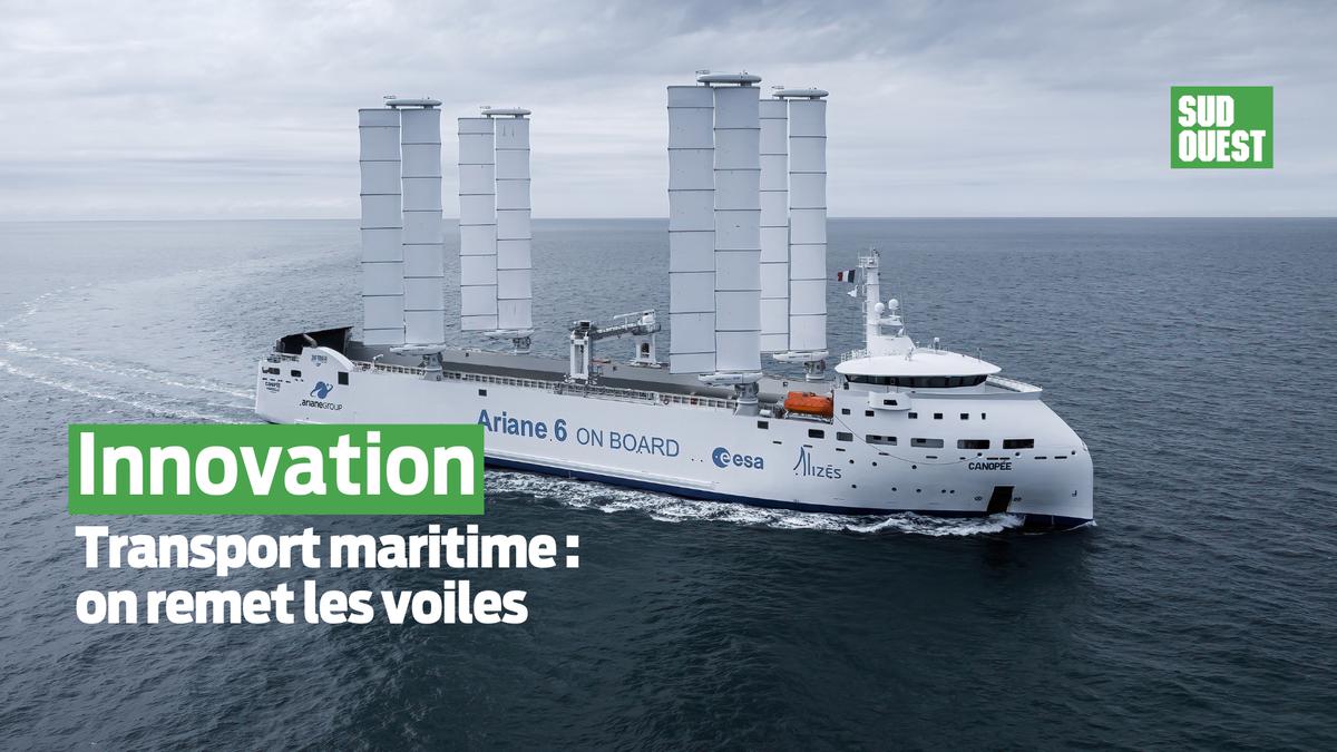 Transport maritime écologique : et si le vent était la solution